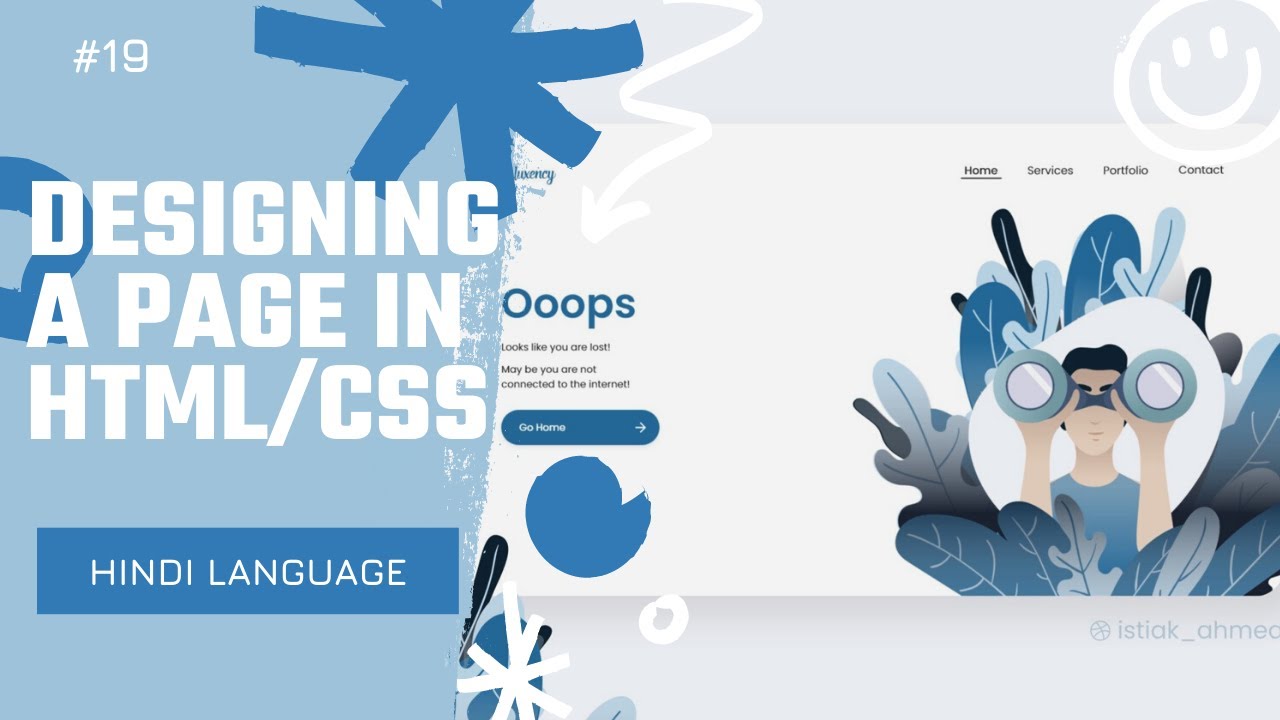 'Video thumbnail for Create a Website Using HTML & CSS in Hindi | Full-Stack Web-Development Course #19'