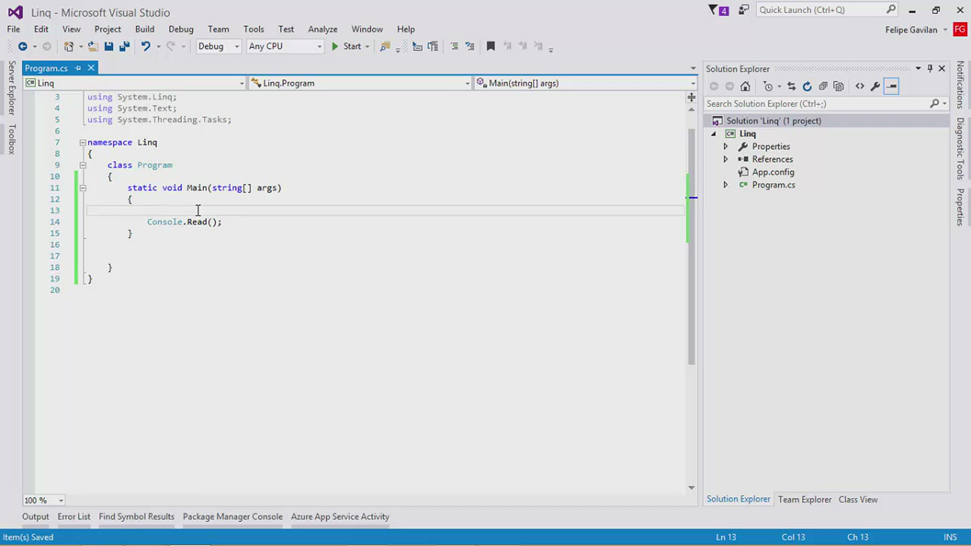 'Video thumbnail for Expresiones lambda Linq C#'