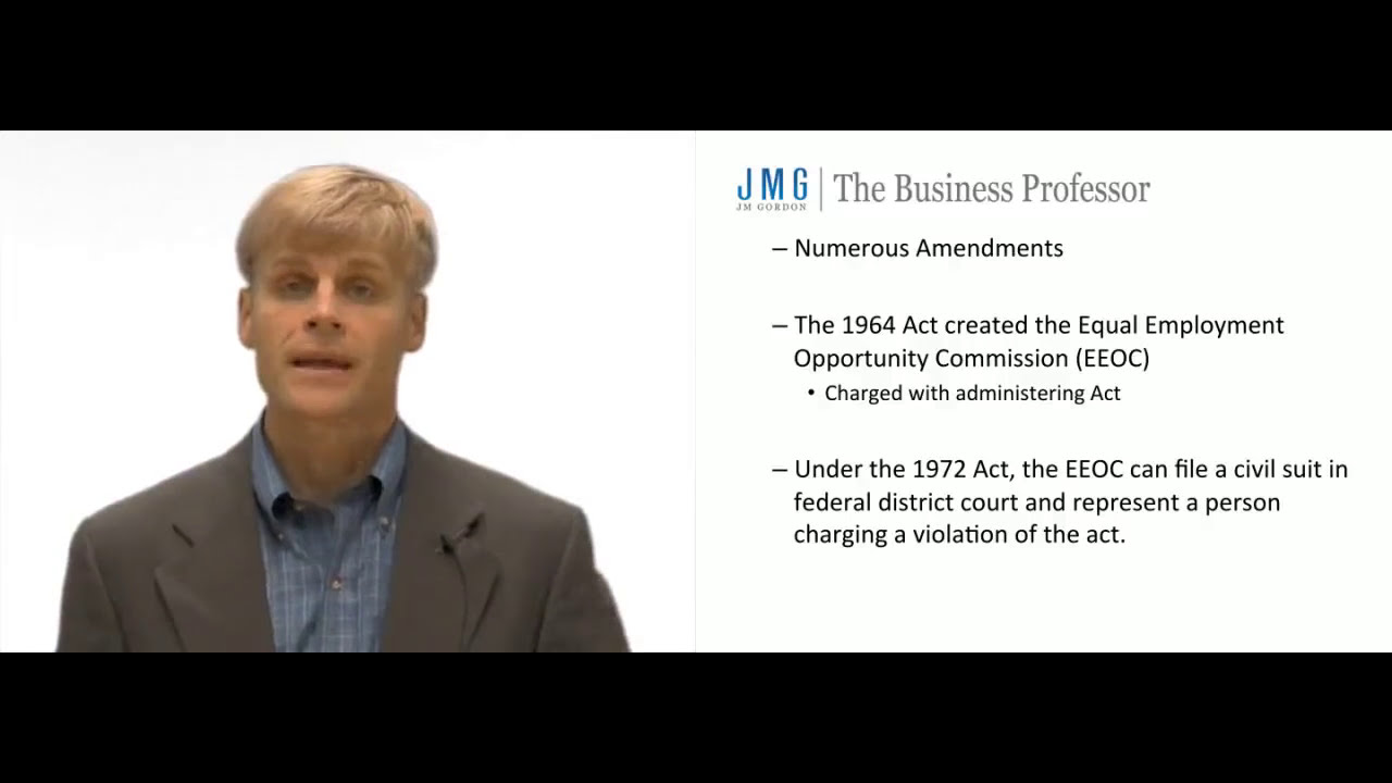 'Video thumbnail for Title VII Overview'