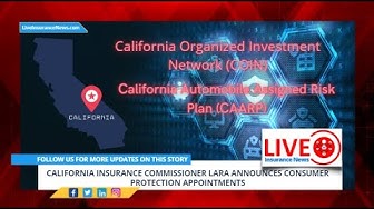 'Video thumbnail for Spanish Version - California Insurance Commissioner Lara announces consumer protection appointments'