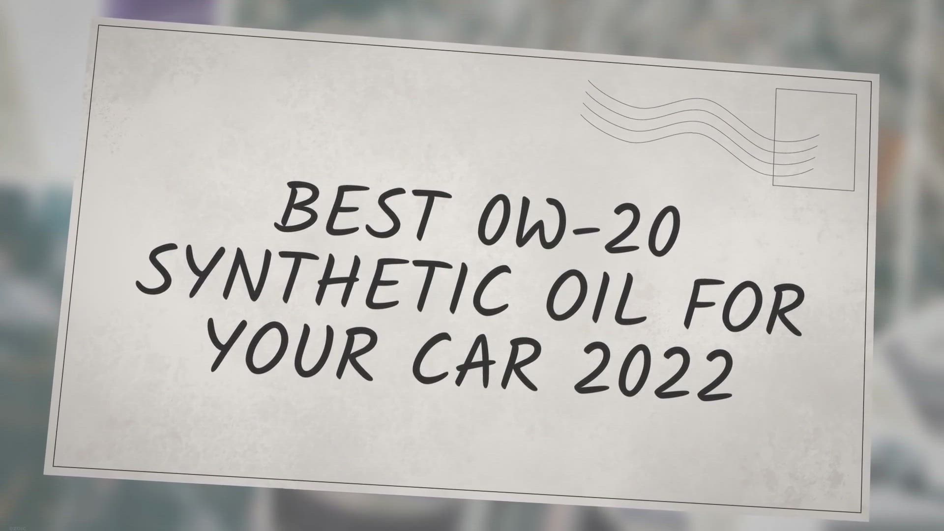 Video thumbnail for Best 0W-20 Synthetic Oil For Your Car 2022