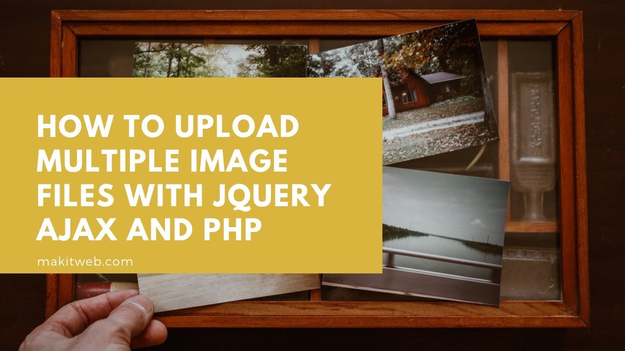 Video thumbnail for How to upload Multiple Image files with jQuery AJAX and PHP