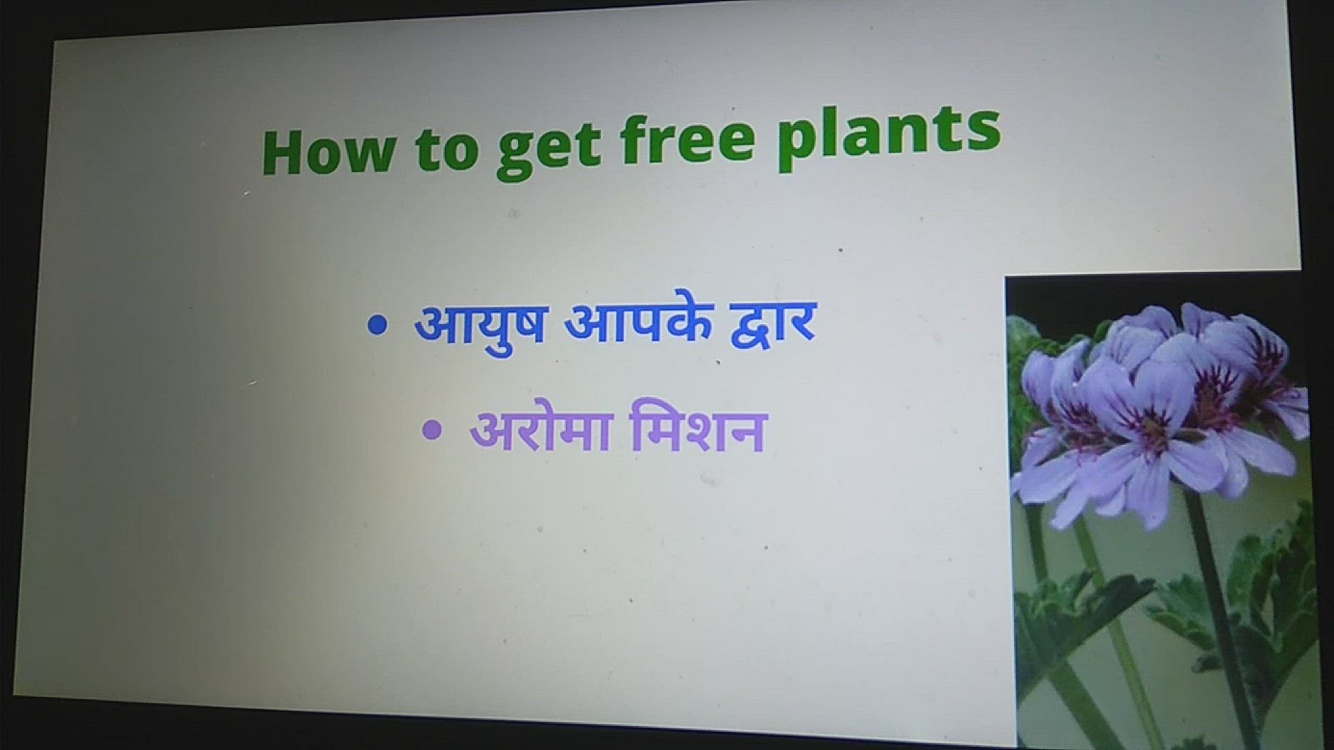 Video thumbnail for How to get free plants from government _ Ayush apke dwar _ Aroma mission