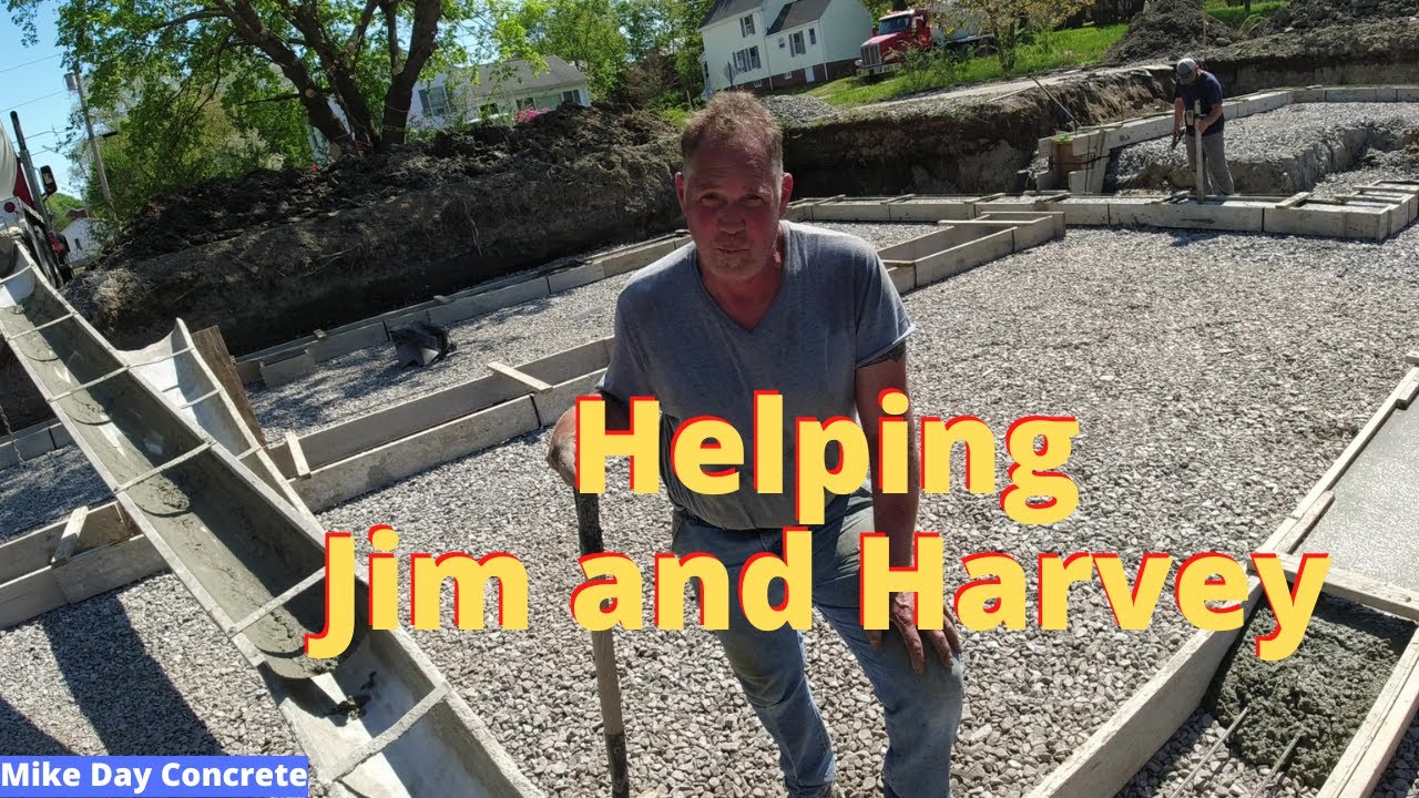 'Video thumbnail for How To Pour Concrete Footings and Concrete Walls (House & Garage Foundation)'
