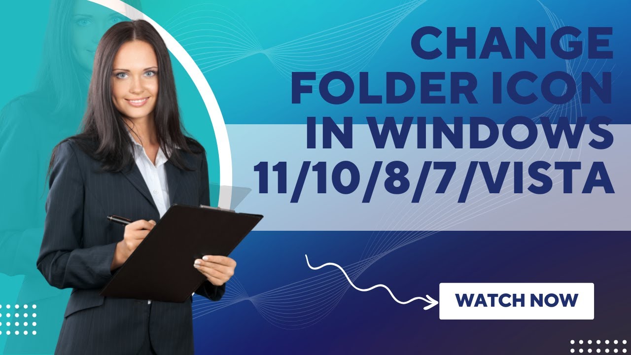 'Video thumbnail for Change Folder Icon in Windows 11/10/8/7/Vista'