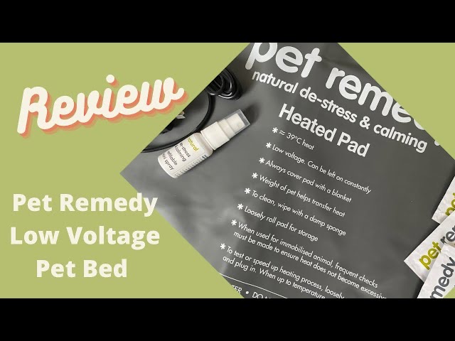 'Video thumbnail for The 15W Pet Heat Pad for dogs, cats & small animals: Crate Post-Op Care,  Keep Old Pets Warm at home'