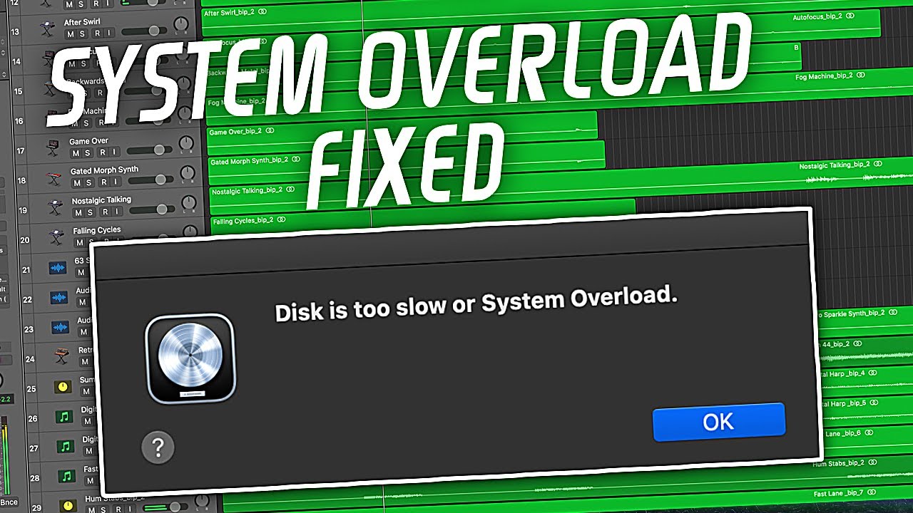 Video thumbnail for 7 Tips For Preventing System Overload and Optimizing Your DAW's Performance