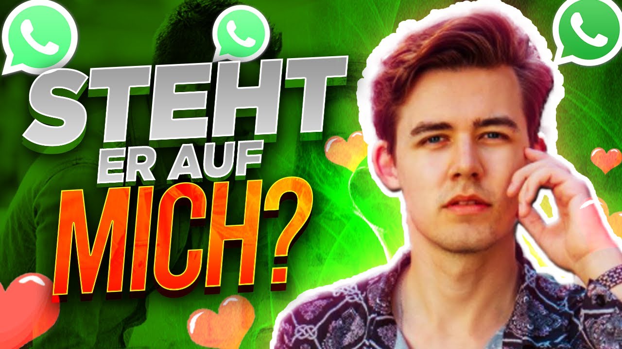 'Video thumbnail for Steht ER auf MICH? 😱😍 ANZEICHEN um auf WHATSAPP zu erkennen ob ER Interesse hat!'