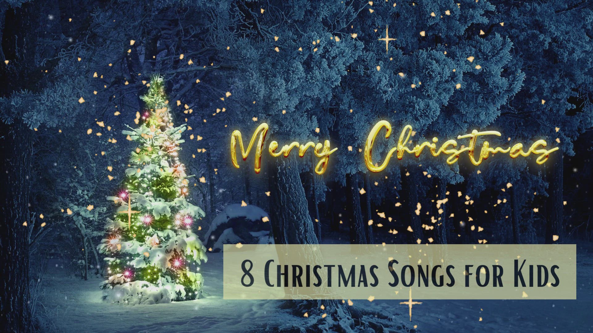 'Video thumbnail for 8 Christmas Songs for Kids'