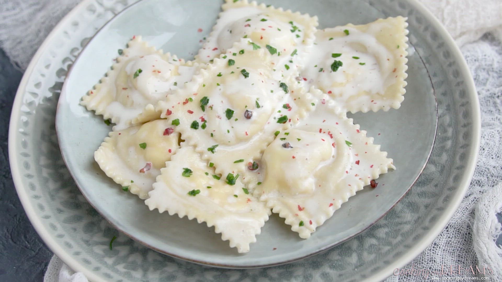 Video thumbnail for Smoked Salmon Ravioli