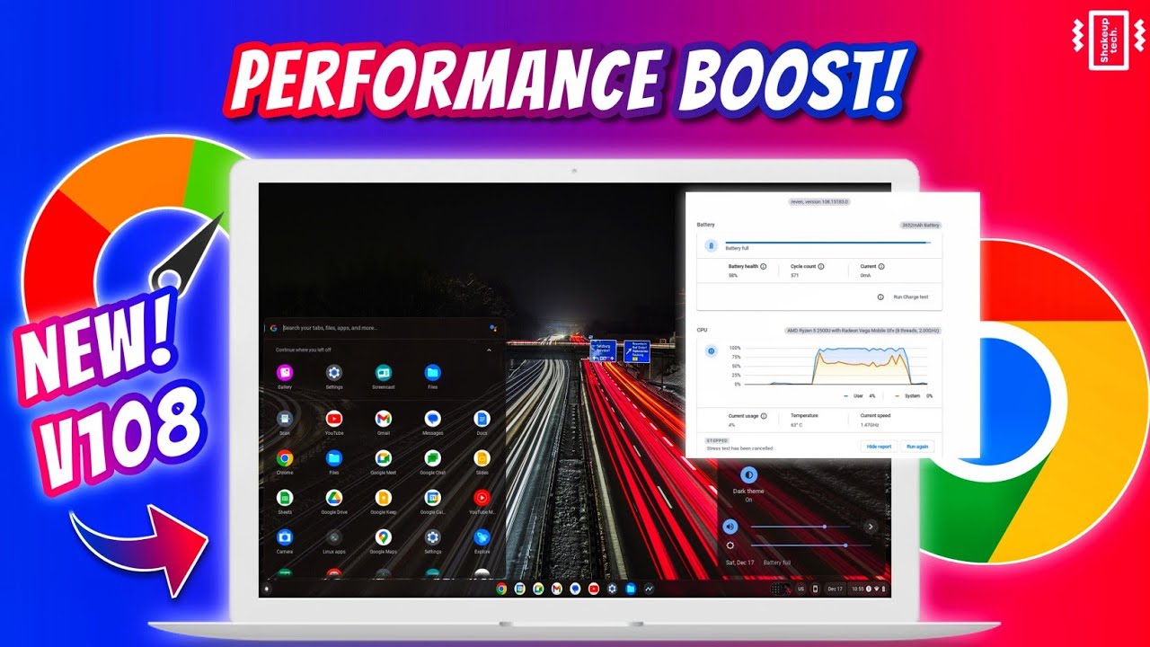 Video thumbnail for Chrome OS Flex NEW Update 108, Changes and Features !