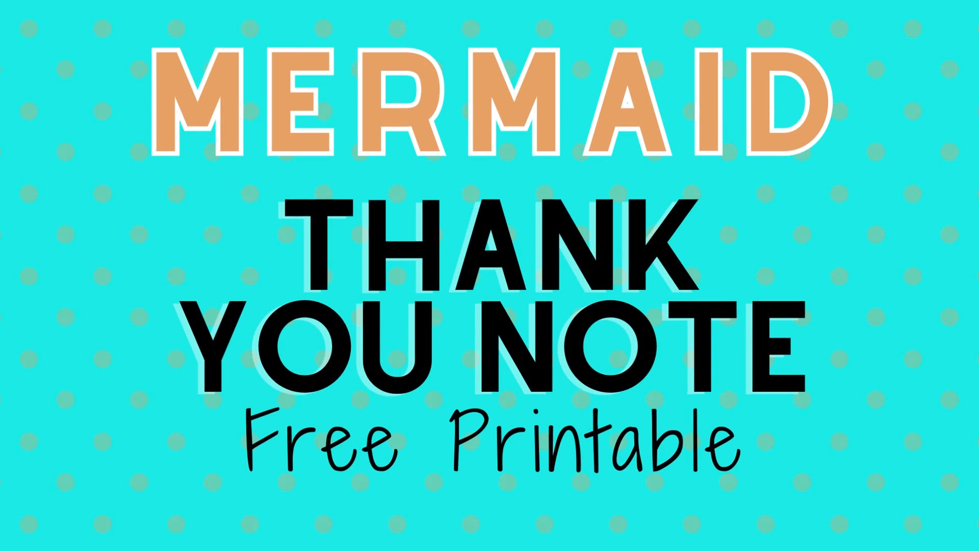 'Video thumbnail for mermaid thank you humix video'