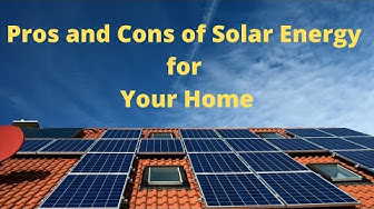 Video thumbnail for Pros and Cons of Solar Energy for Your Home (Is There A Better Alternative)