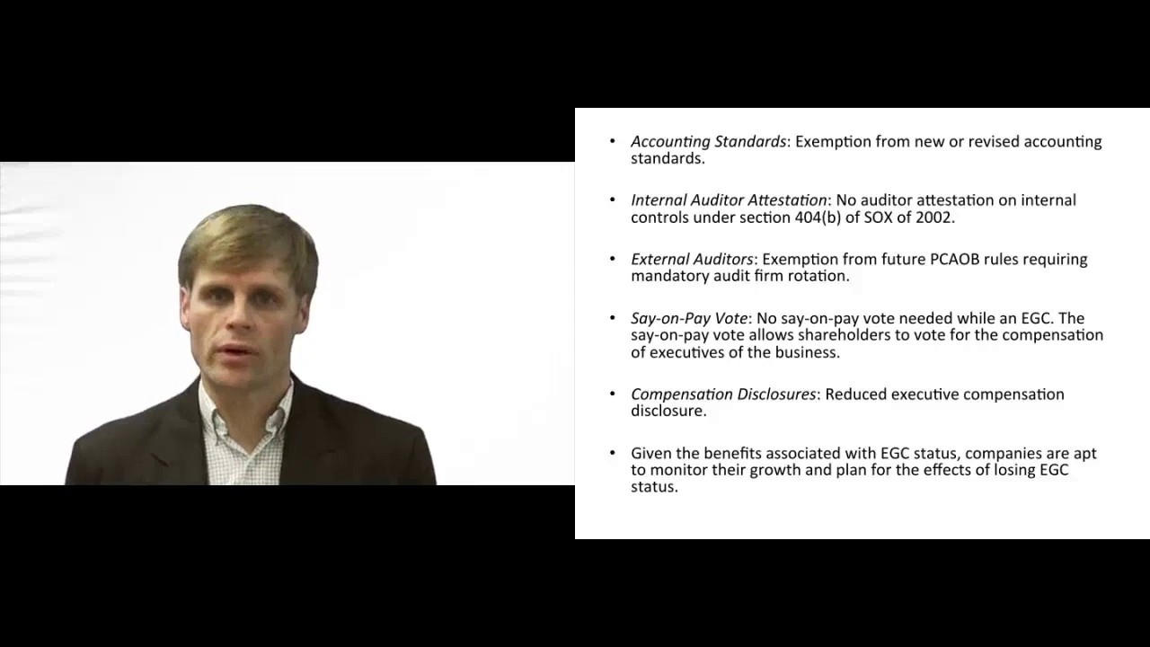 'Video thumbnail for Emerging Growth Company - Definition'