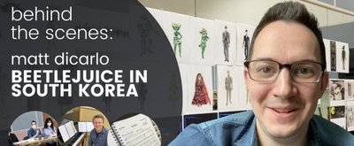 Video thumbnail for Rehearsals Start for BEETLEJUICE South Korea in New Vlog from Matt DiCarlo