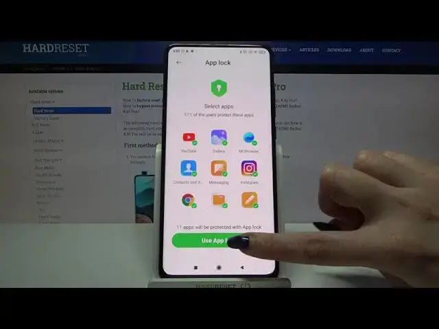 'Video thumbnail for Activate App Lock Option - Apps Protection on XIAOMI Redmi K30 Pro'