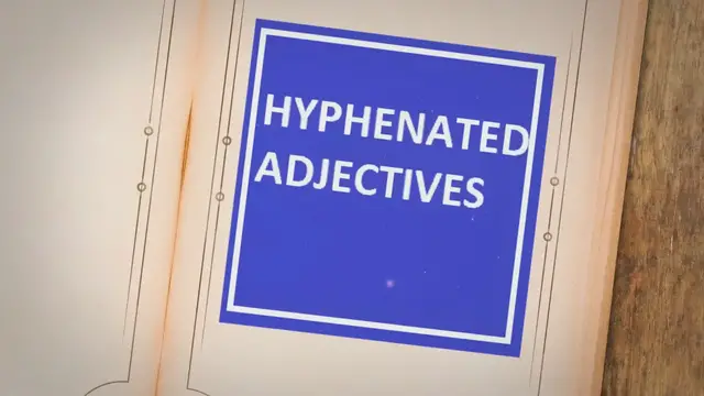 'Video thumbnail for Hyphenated Adjectives'