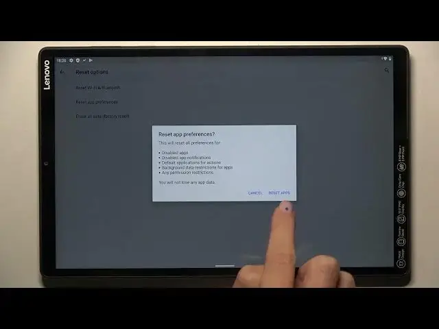 'Video thumbnail for LENOVO TAB M10+ Reset App Preferences'