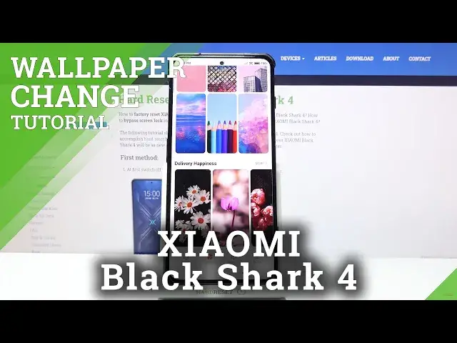 'Video thumbnail for How to Change Wallpaper on XIAOMI Black Shark 4 - Wallpaper Configuration'