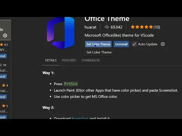 'Video thumbnail for This VSCode Extension Activates Microsoft Office Themes in VSCode IDE'