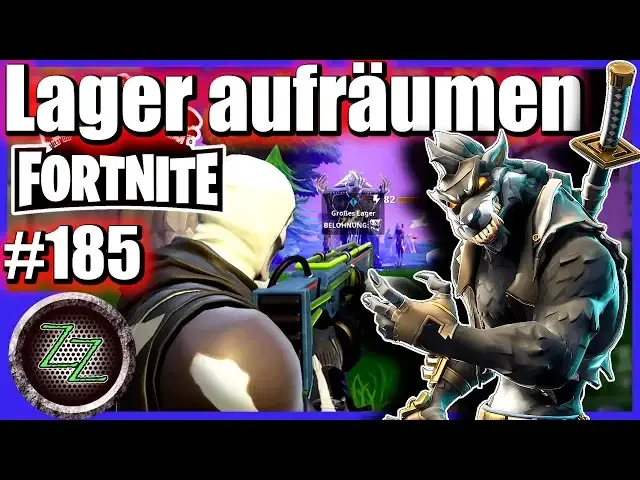 'Video thumbnail for Fortnite Rette die Welt - Lager Zerstören ⚡ Die Hüllen Lager räumen - Folge 185'