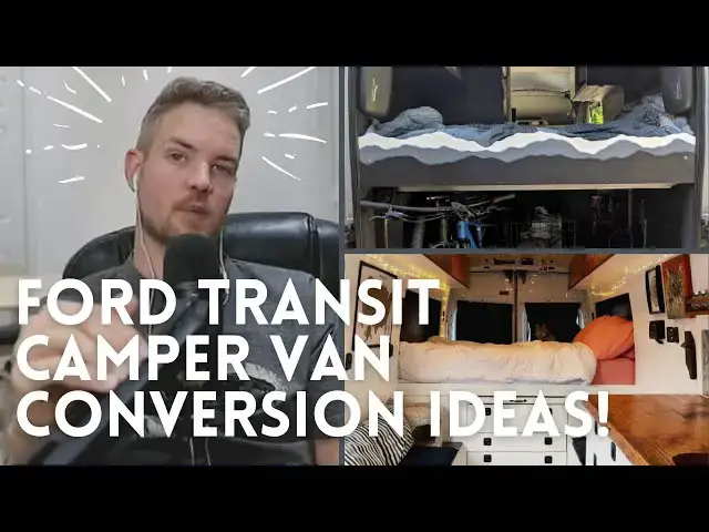 'Video thumbnail for Van Builder HQ Podcast #2 - Ford Transit Camper Van Conversion Ideas!'