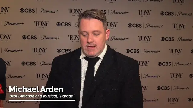 'Video thumbnail for Video: Michael Arden Celebrates Tony Win for 'Best Direction of a Musical''