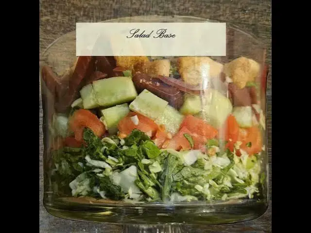 'Video thumbnail for Signature Salad Base'