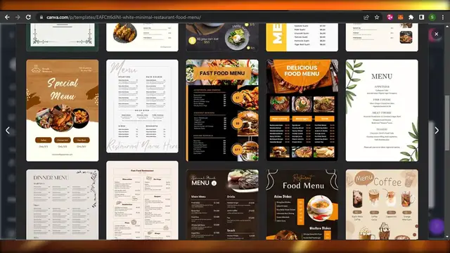 'Video thumbnail for How To Create Menu Card In Canva (For Restaurants)'