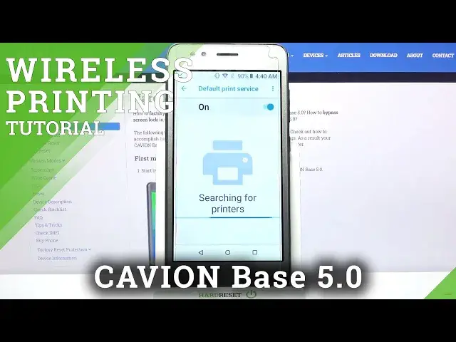 'Video thumbnail for CAVION Base 5.0 – Start Wireless Printing / Manage Printer Settings'