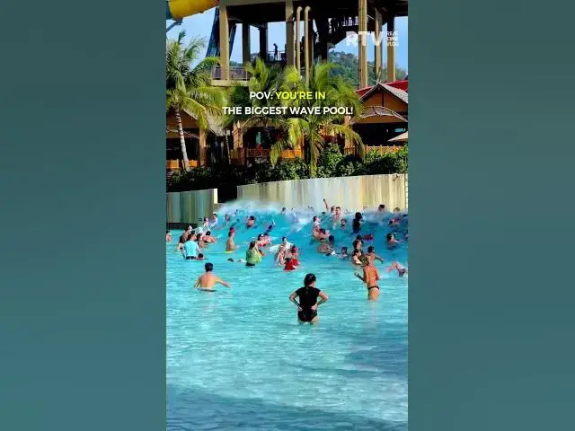'Video thumbnail for This WAVE POOL Feels Like The OCEAN! 🏄‍♂️✨#shorts #waves #wavepool'