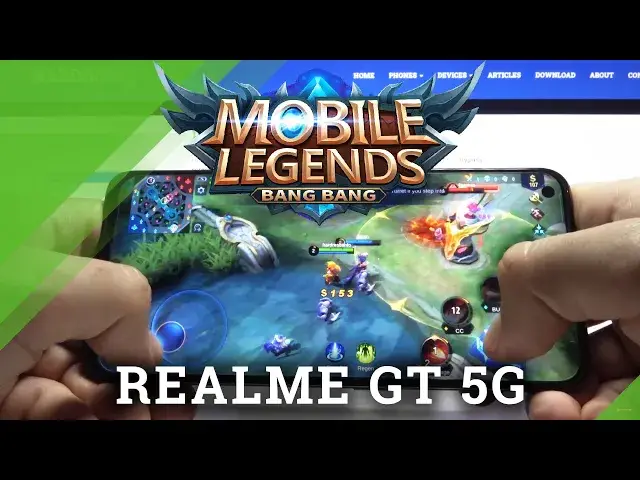 'Video thumbnail for Mobile Legends Gaming Performance on REALME GT 5G - Gameplay / FPS / Crashes / Lags'