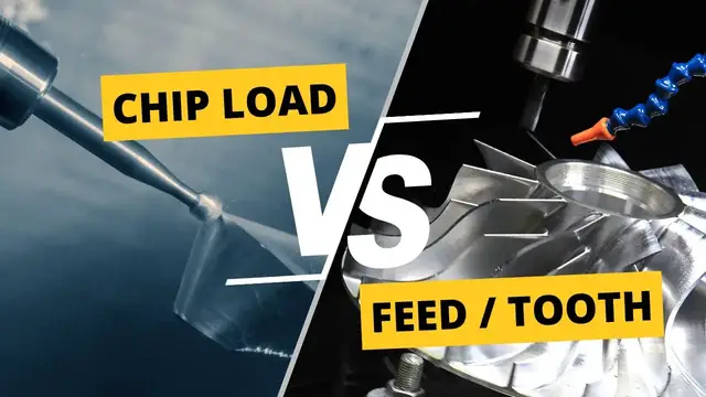 'Video thumbnail for Chip Load vs Feed per Tooth - The Machining Doctor simplifies these milling terms for you!'