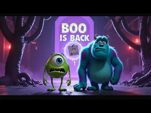 'Video thumbnail for BOO Is Back In MONSTERS INC!'