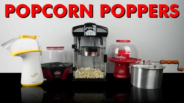 'Video thumbnail for Testing Five Popcorn Poppers!'