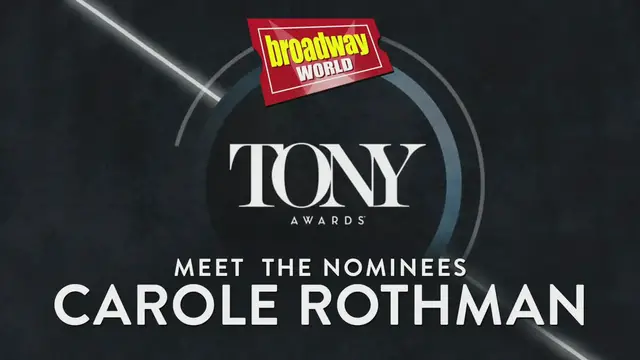 'Video thumbnail for Meet the 2022 Tony Nominees: CLYDE'S & TAKE ME OUT's Carole Rothman'