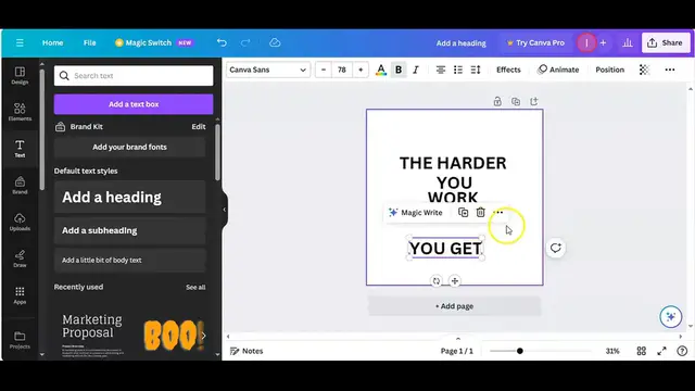 'Video thumbnail for Quote Typography Poster Design Tutorial in Canva (1)'