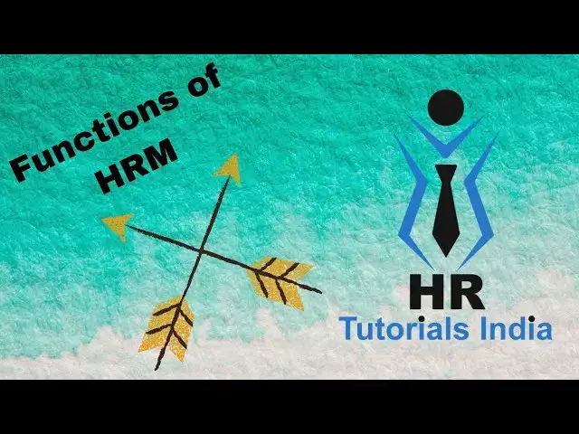 'Video thumbnail for What are the Functions of HRM? || Functions of Human Resource Management || HR Tutorials India'
