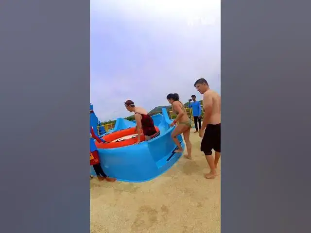 'Video thumbnail for (Thailand) - 6 Person Water Slide #shorts'