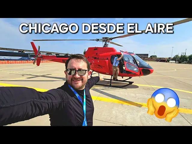 'Video thumbnail for ¡CHICAGO desde el Cielo! 🚁 Vuelo Épico en Helicóptero 😱'