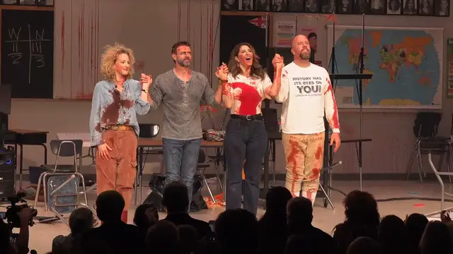 'Video thumbnail for Video: Go Inside Opening Night of THE THANKSGIVING PLAY'