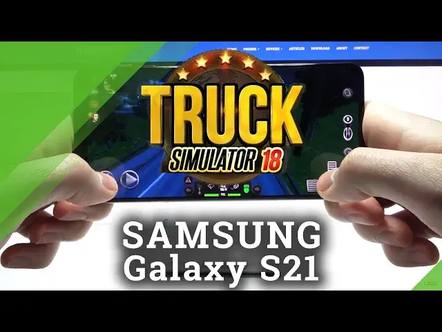 'Video thumbnail for Test Game Truck Simulator on SAMSUNG Galaxy S21 | Exynos 2000 | 8 GB RAM | Gameplay - FPS Check'