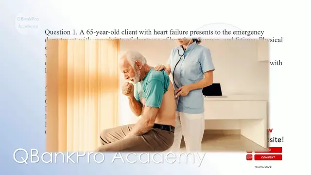 'Video thumbnail for NCLEX Heart and Lung Questions'