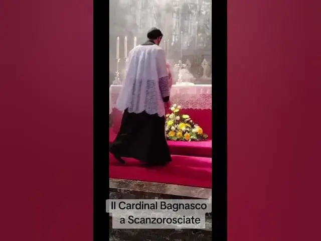 'Video thumbnail for Il Cardinal Bagnasco a Scanzorosciate'