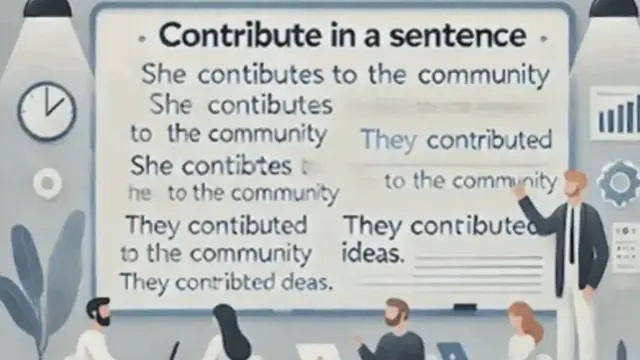 'Video thumbnail for How to Use 'Contribute' in English: Meaning and Usage Guide'