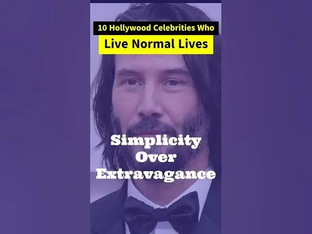 'Video thumbnail for 🌟 10 Hollywood Actors Who Embrace Simplicity Despite Their Wealth 🏡 #keanureeves #JayLeno'