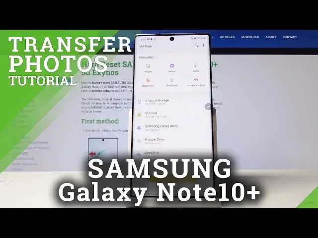 'Video thumbnail for Samsung Galaxy Note 10+   Transfer Photos'