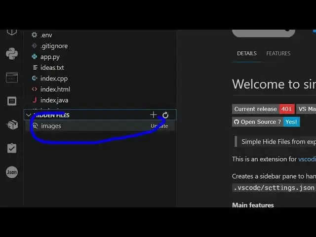 'Video thumbnail for How to Hide & Unhide Folders & Files in VSCode IDE Using this INSANE Extension'
