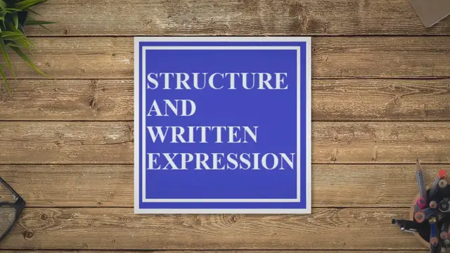 'Video thumbnail for Structure and Written Expression'