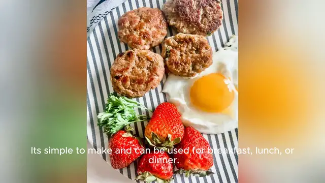 'Video thumbnail for healthy sausage recipe'